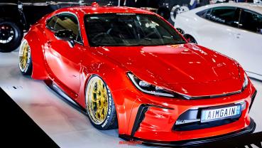 2024東京改裝車展現場｜AIMGAIN GT-S超殺寬體套件正式現身，Toyota GR86車主看過都說想改？