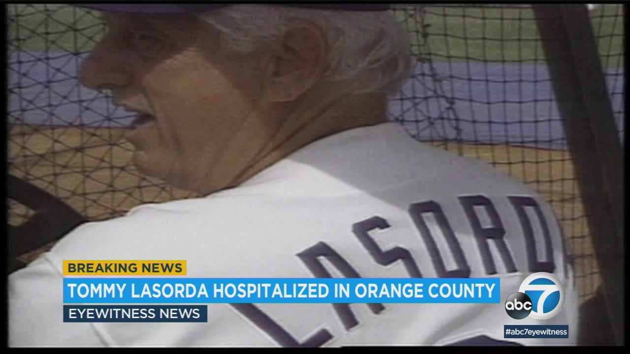 Former Dodgers Manager Tommy Lasorda Hospitalized