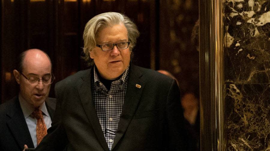 Trump mulling waiver of executive privilege claim for Bannon: report