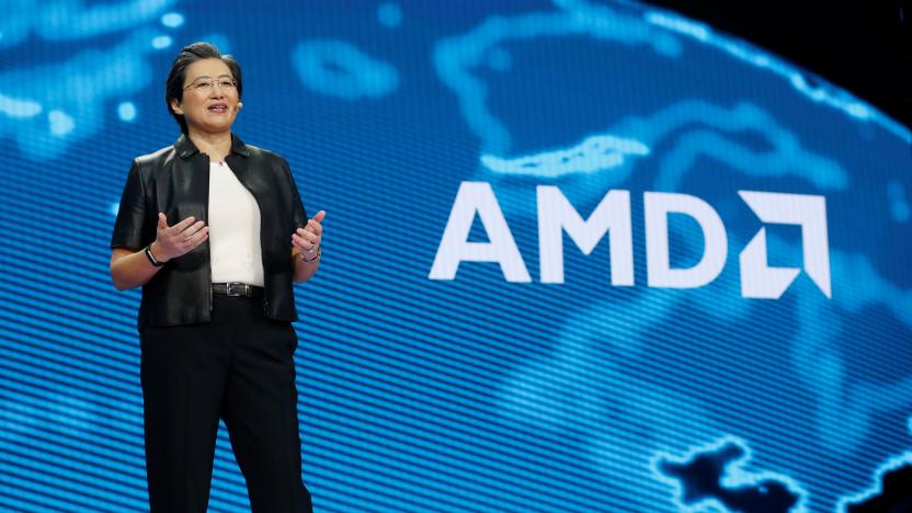 Lisa Su, president and CEO of AMD, gives a keynote address during the 2019 CES in Las Vegas, Nevada, U.S., January 9, 2019. REUTERS/Steve Marcus