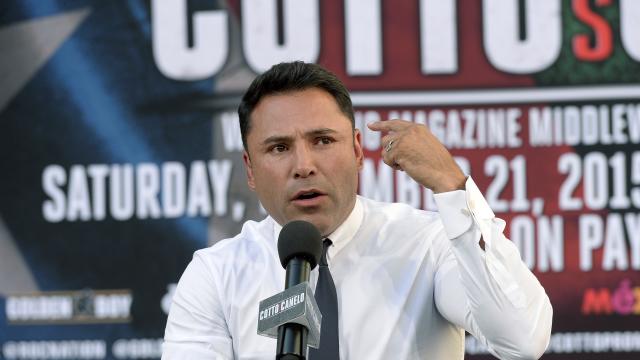 RADIO: Oscar De La Hoya calls Cotto-Canelo a "real fight" in comparison to Mayweather