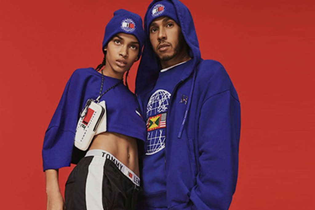 tommy hilfiger x lewis hamilton collection