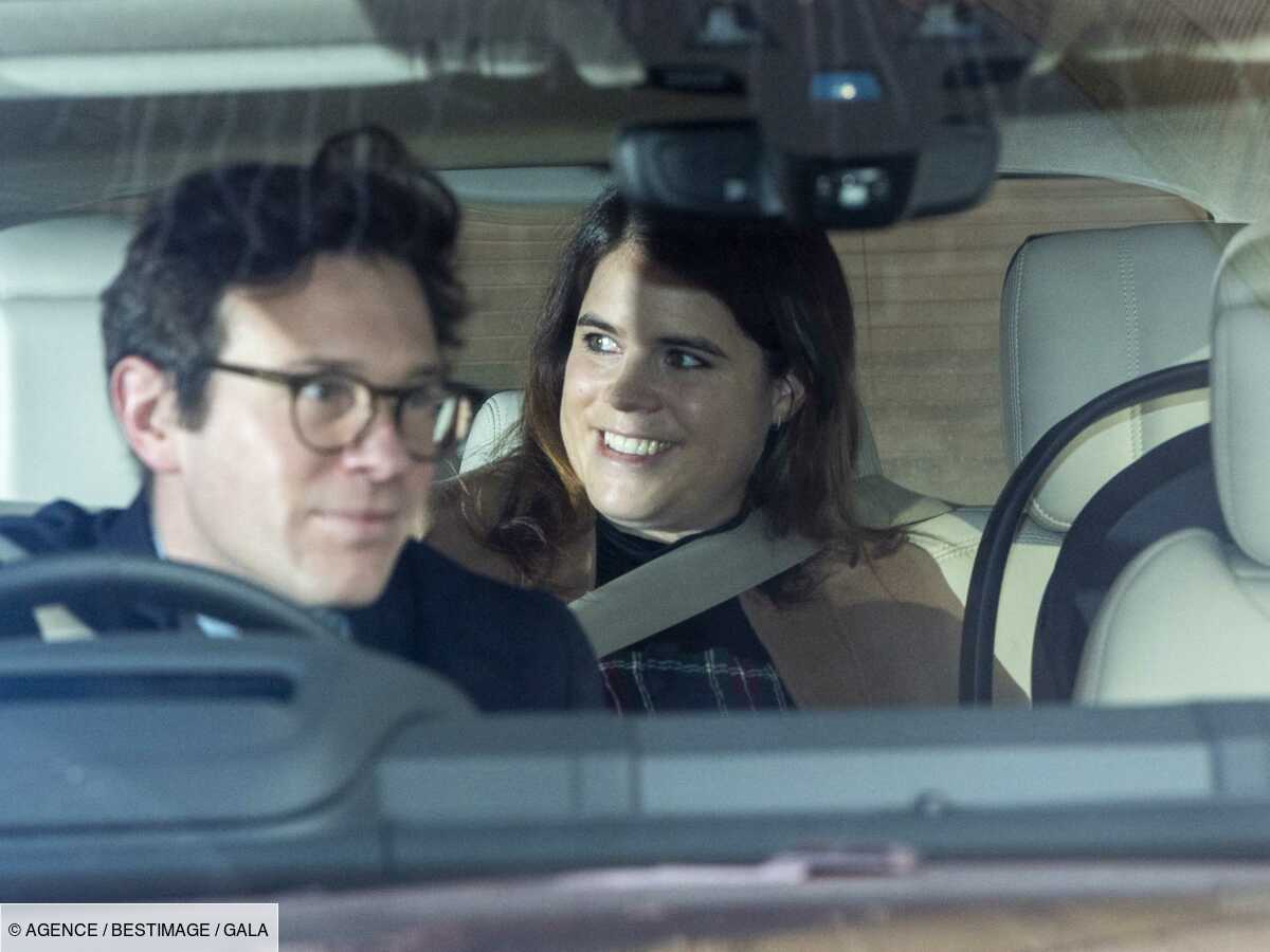 Princess Eugenie: happy mother and all smiles to leave the hospital with her son