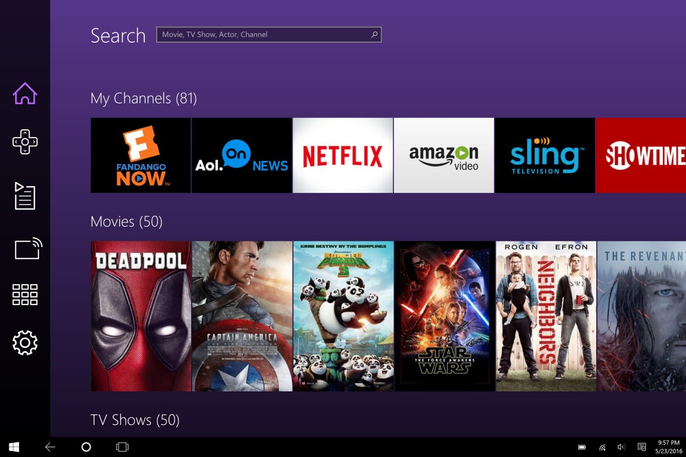 roku tv for pc