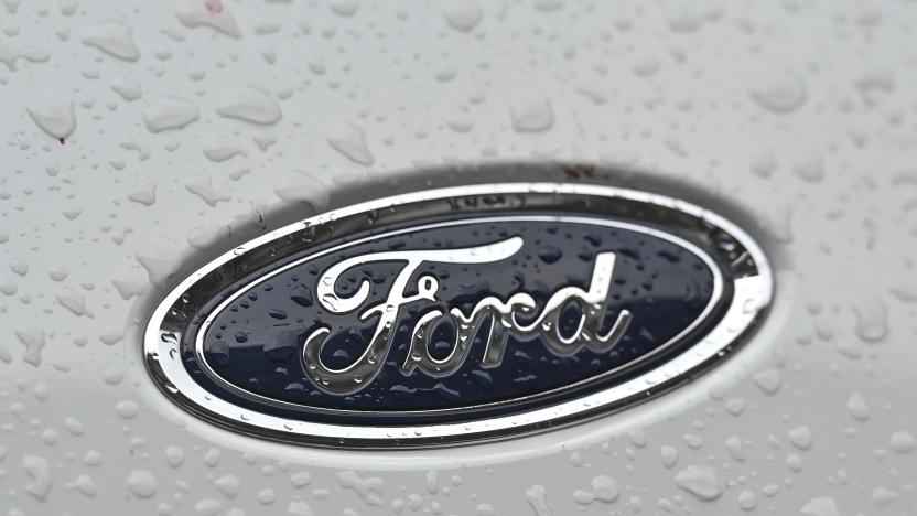 FORD logo seen on Ford vehicle parked in Krakow center.
On Tuesday, July 05, 2022, in Krakow, Poland. (Photo by Artur Widak/NurPhoto via Getty Images)