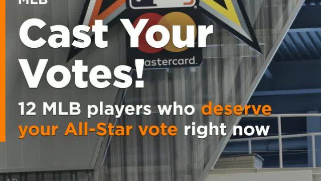 Twelve MLB players who deserve your All-Star vote right now