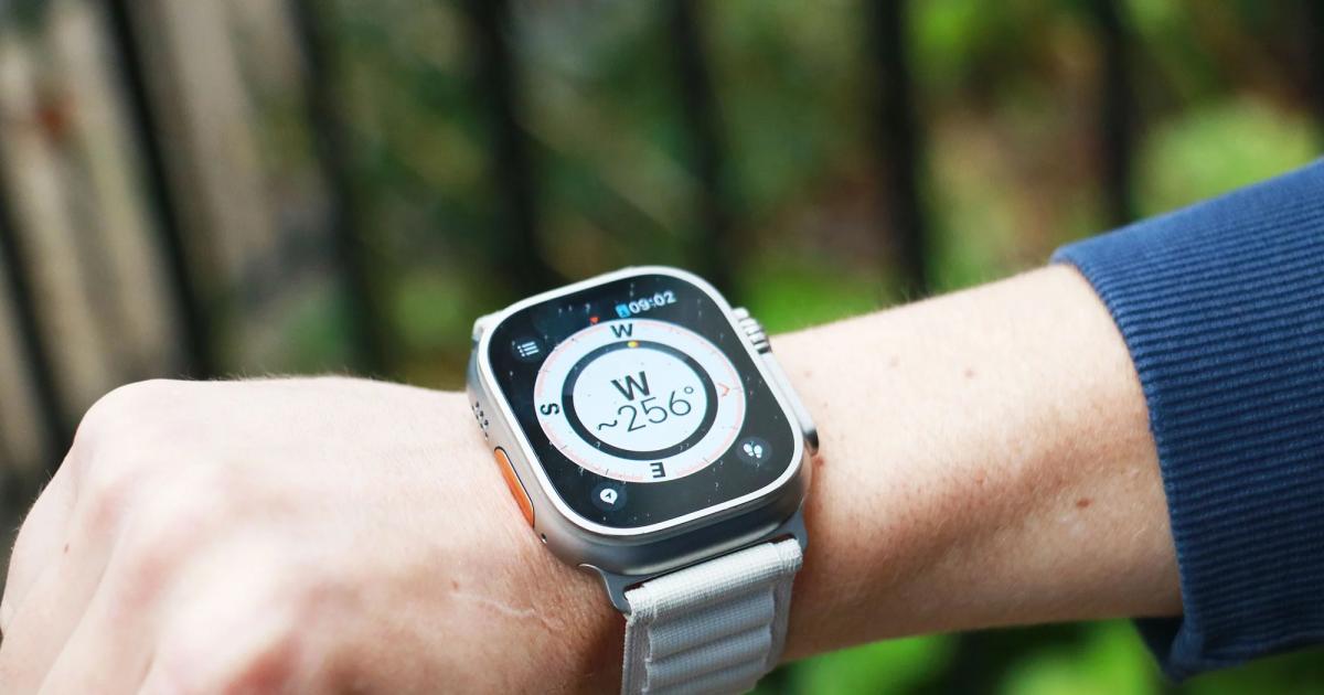 The Apple Watch Ultra is  off right now