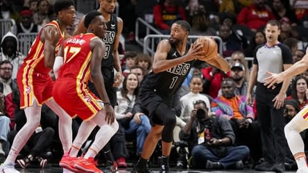 Nets fall short in 147-145 loss to Hawks in OT