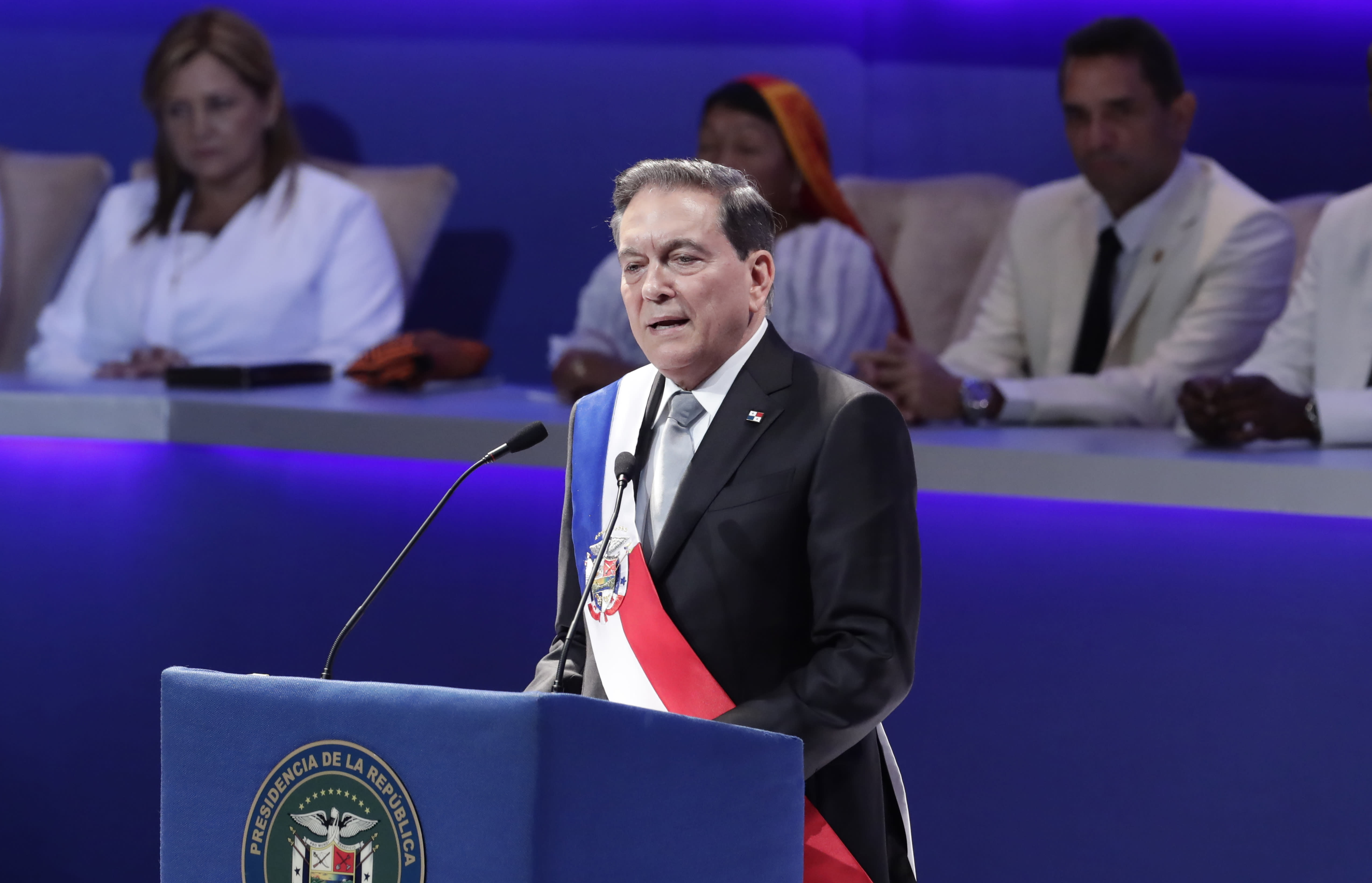 Cattleman Laurentino Cortizo sworn in as Panama's president