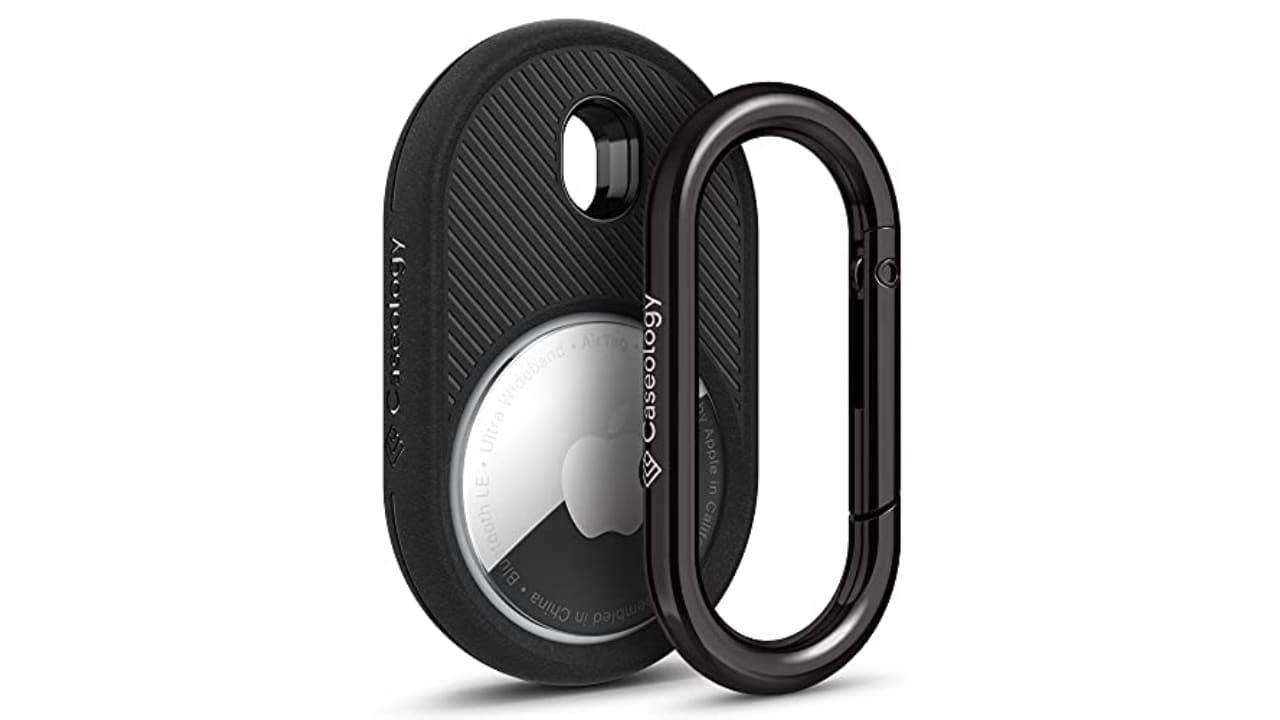 Pelican Protector Series Clip Ring For Apple Airtags - Black (4