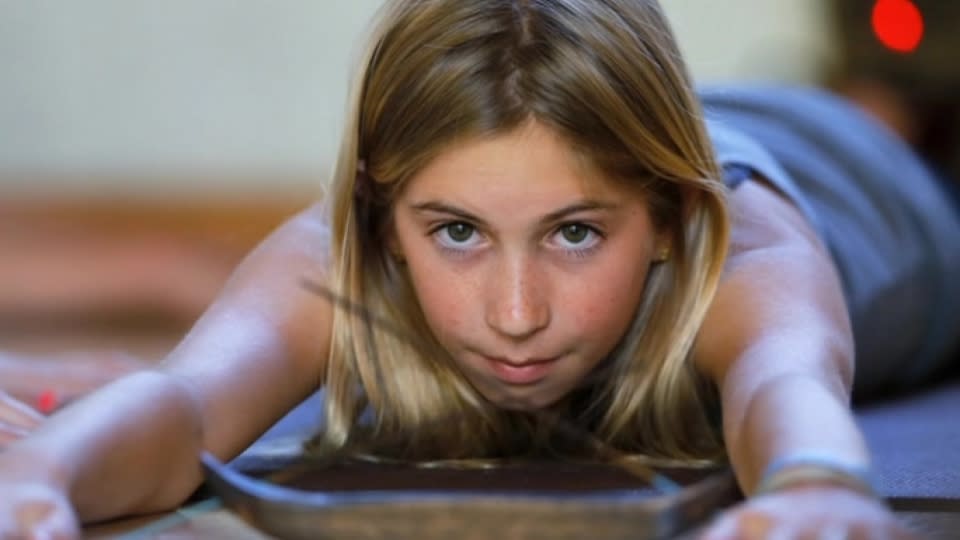 A 12-year-old yoga instructor with life's flexibility - The New