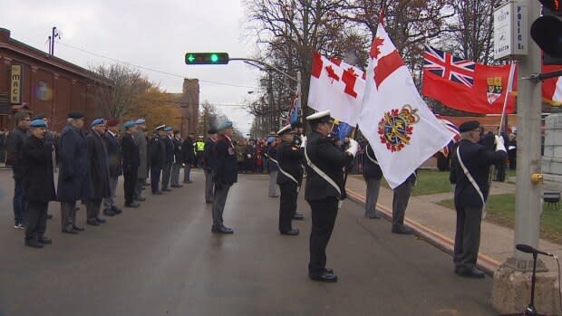 'Lest we forget': Moving Remembrance Day ceremony in Charlottetown - Yahoo News Canada