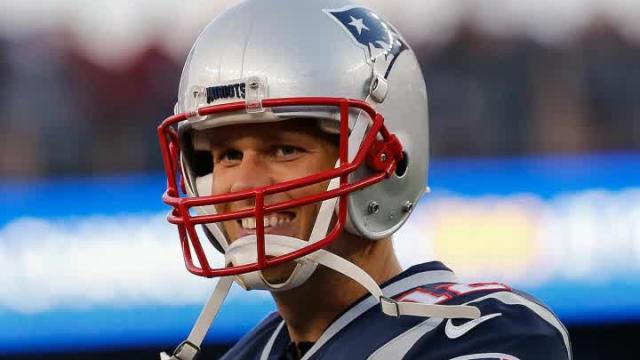 Tom Brady was at a Patriots' charity event before mandatory mini-camp