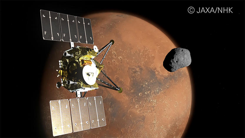 Japan's JAXA and NHK sending 8K cameras to Mars aboard the Martian Moons Exploration mission