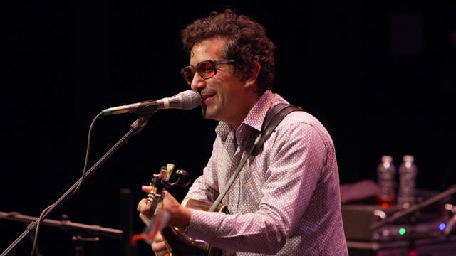 Father and son: A.J. Croce performs