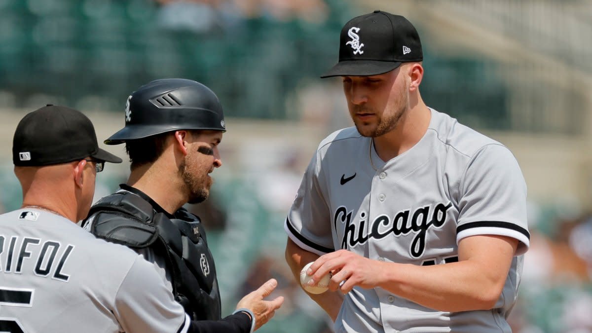 White Sox pitcher Garrett Crochet easing his way toward triple