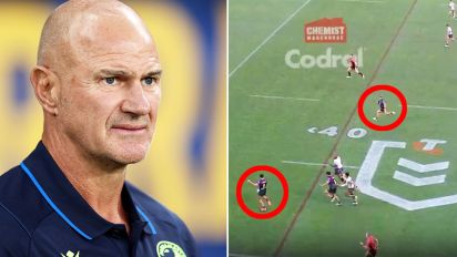 Yahoo Sport Australia - The alarming moment comes as pressure mounts on the Eels coach. More
