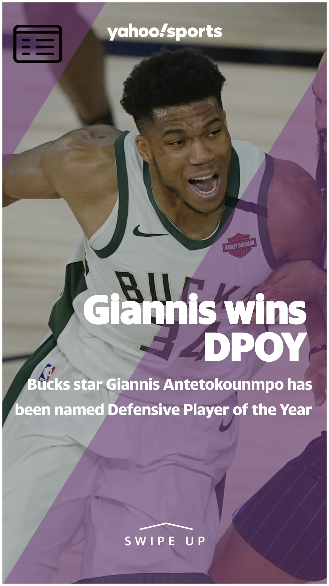 Giannis Antetokounmpo wins NBA Defensive Player of the Year [Video]