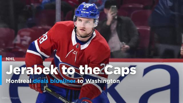 Montreal Canadiens flip defenceman Jakub Jerabek to Washington Capitals