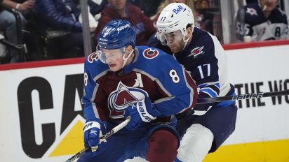 Associated Press - Valeri Nichushkin recorded his first career hat trick, Alexandar Georgiev turned in another strong showing and the Avalanche beat the Winnipeg Jets 5-1 in Game 4 on Sunday to move