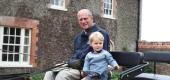 Prince Philip, Prince George. (Duchess of Cambridge)