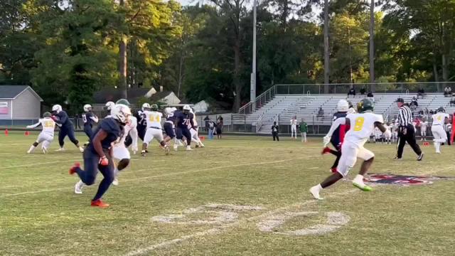 Pine Forest vs. Terry Sanford football highlights