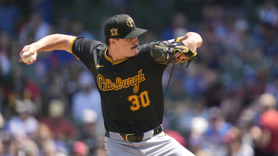 Yahoo Sports - Pittsburgh Pirates rookie pitcher Paul Skenes was dominant in his second MLB start. He allowed no hits over six innings, while striking out 11 Chicago Cubs