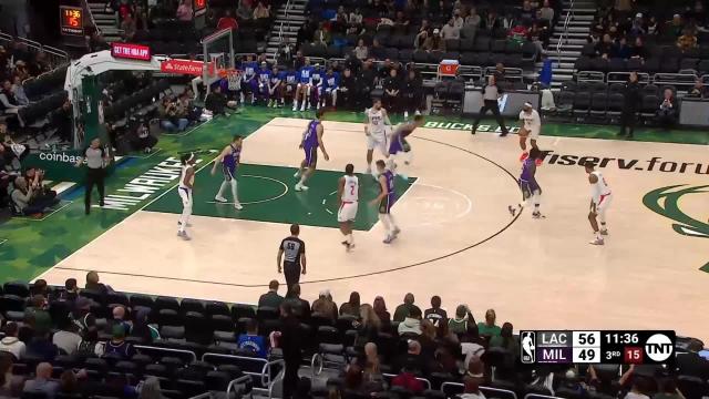 Marcus Morris Sr. with a 3-pointer vs the Milwaukee Bucks