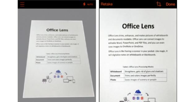 Office Lens for Android and iOS turns your phone into a scanner | Engadget