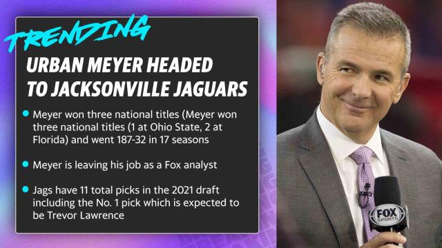 Urban Meyer headed to Jacksonville Jaguars