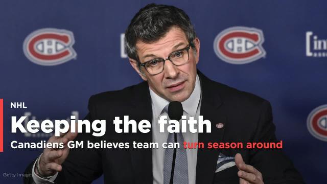 Marc Bergevin a firm believer Canadiens can turn season around
