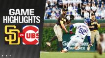 Padres vs. Cubs Highlights