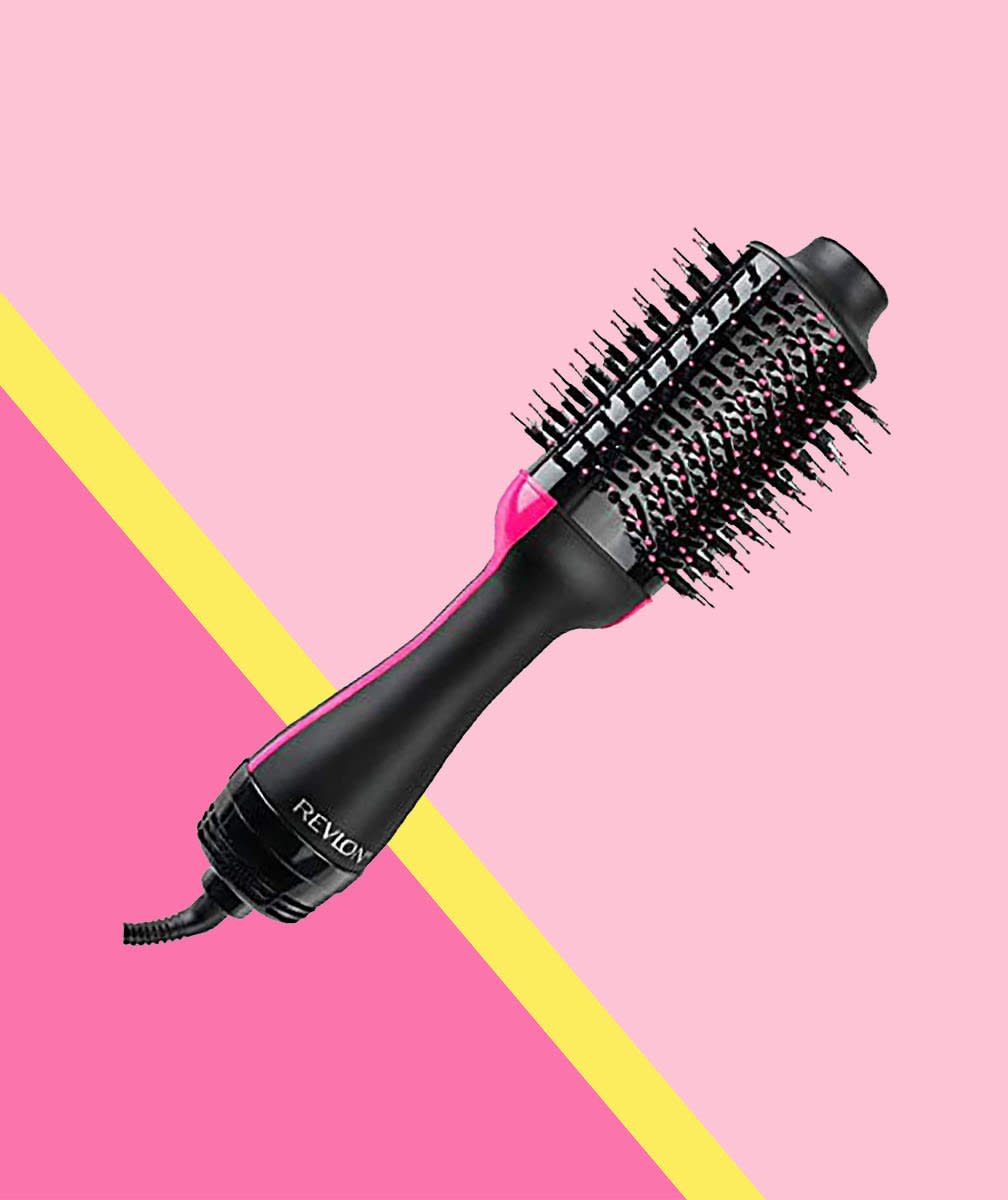 revlon blow dryer brush on dry hair