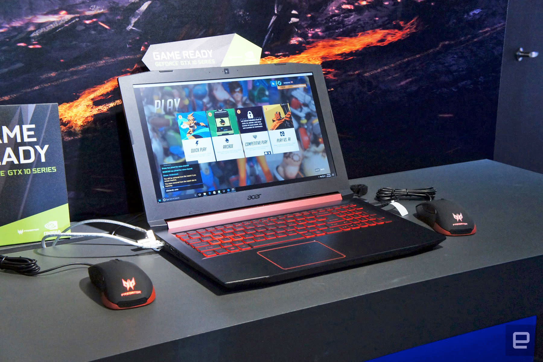 Acer S Nitro 5 Is A Flashy But Forgettable Gaming Laptop Engadget - acer desktop computer version mine roblox