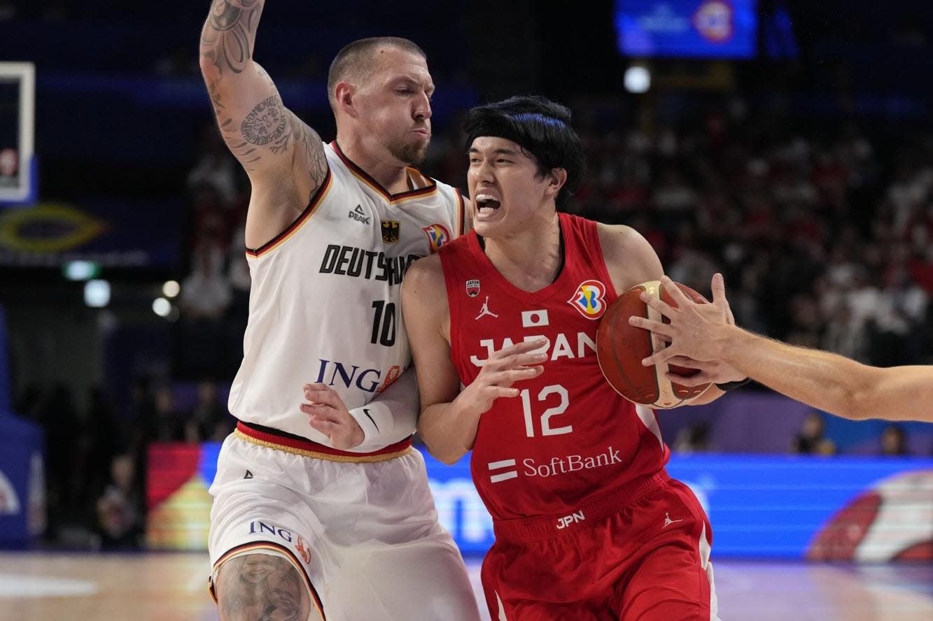 Phoenix Suns' Yuta Watanabe scores 20 points in Japan's loss to Germany in FIBA World Cup