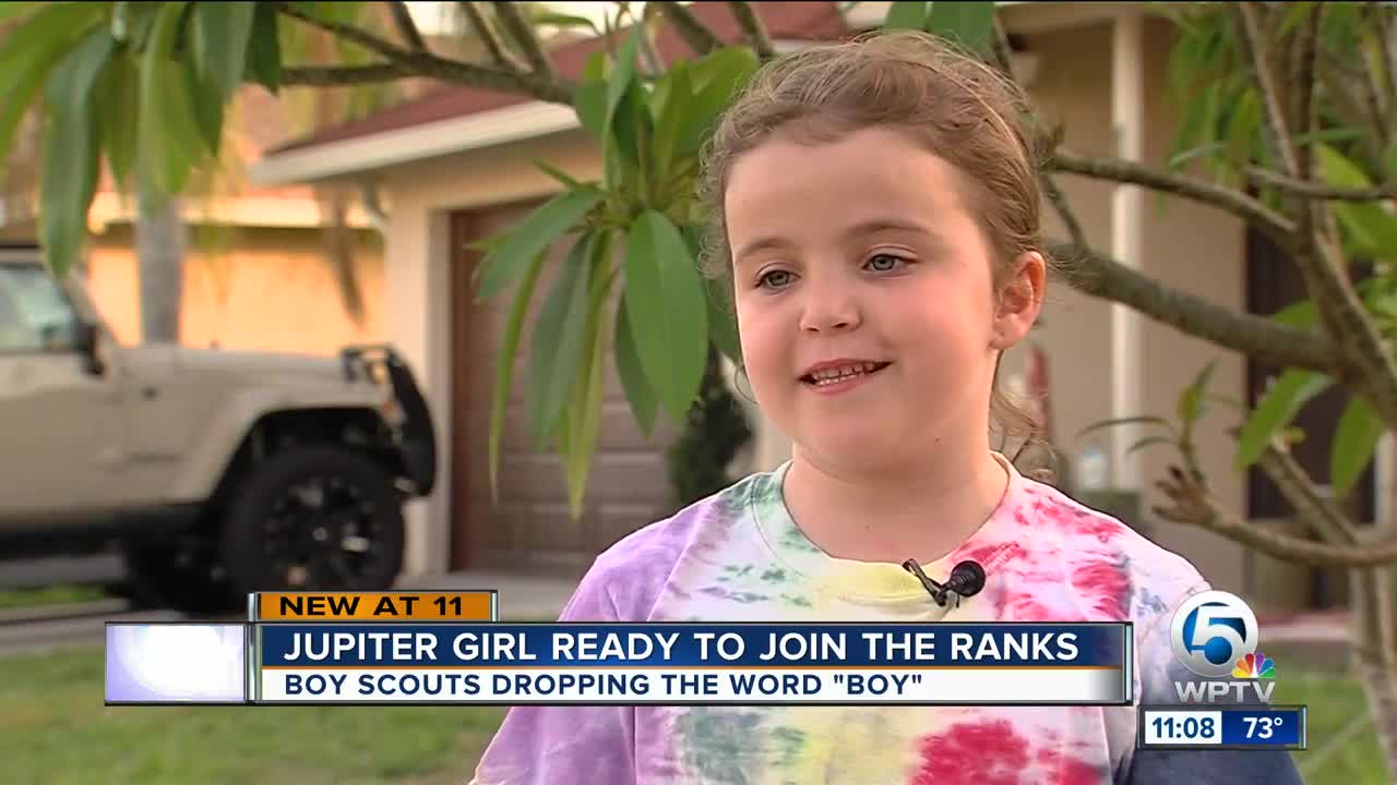 The Boy Scouts are dropping the word 'boy' from the name of their