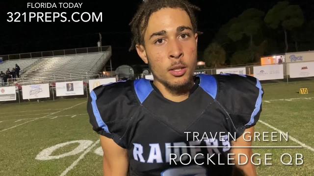 Watch: Rockledge QB Traven Green talks the team's district championship win over Eau Gallie