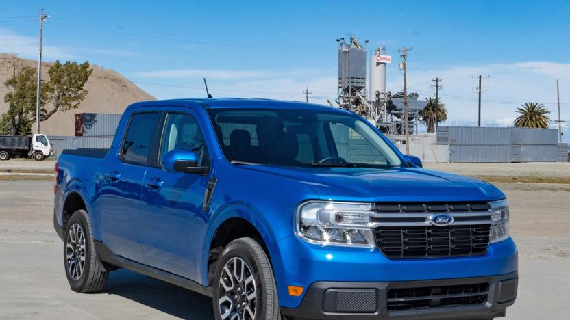 Ford Maverick hybrid pickup truck