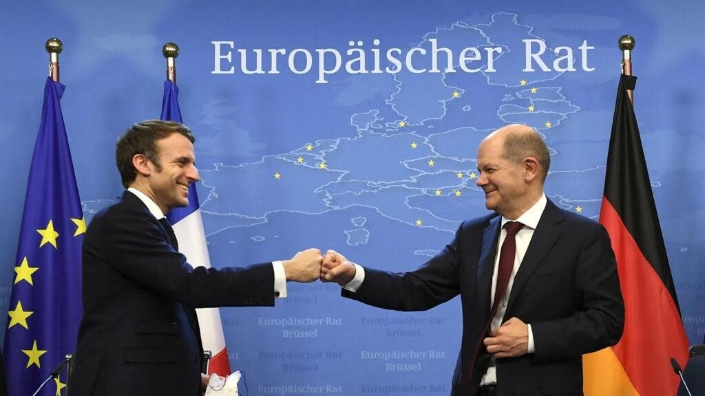 Macron s’engage à préserver l’alliance franco-allemande