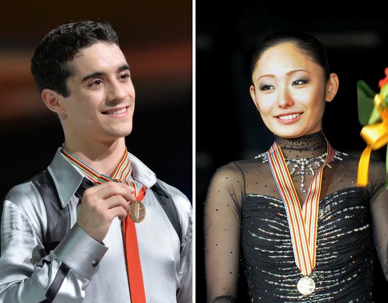 Los patinadores Javier Fernández y Miki Ando anuncian su relación