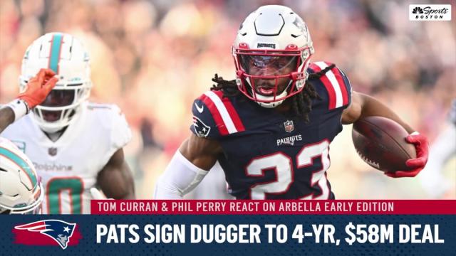 Perry, Curran: ‘Good culture move' for Patriots to re-sign Dugger