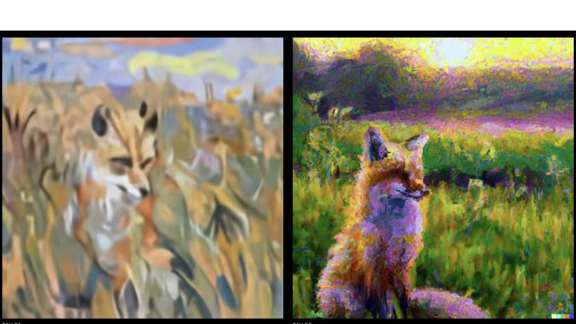 Artistic depictions of red foxes
