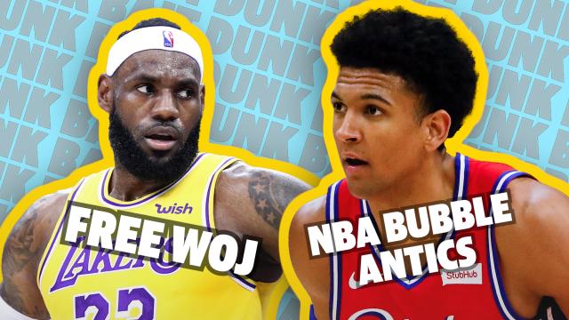 Life in the Bubble Begins and Woj Gets Suspended | Dunk Bait 