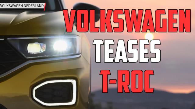 Met pensioen gaan boter Suri VW T-Roc Cabrio teased, will go into production in 2020