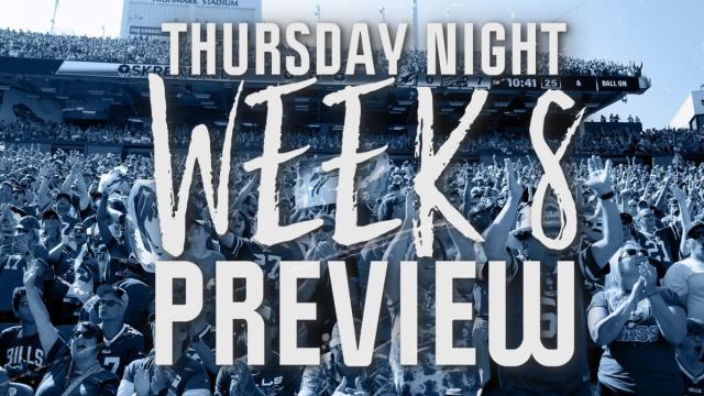 Previewing Buccaneers at Bills on Thursday Night in Week 8