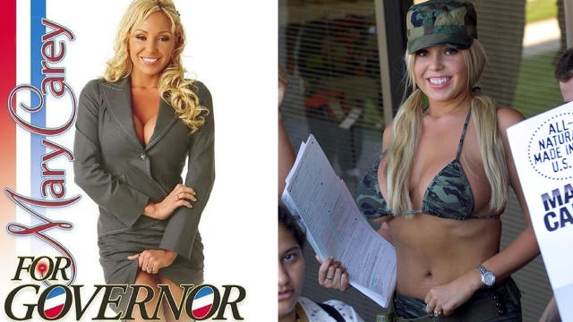 Mary Carey, the former porn star, officially running for CA governor