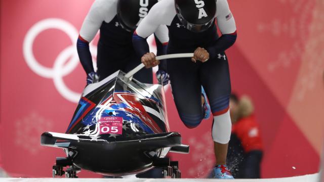 U.S. Olympic bobsledder Elana Meyers Taylor feels no pressure