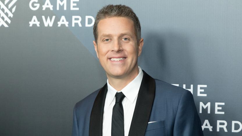 LOS ANGELES, CA - DECEMBER 07:  Geoff Keighley attends The Game Awards 2017 at Microsoft Theater on December 7, 2017 in Los Angeles, California.  (Photo by Greg Doherty/Getty Images)