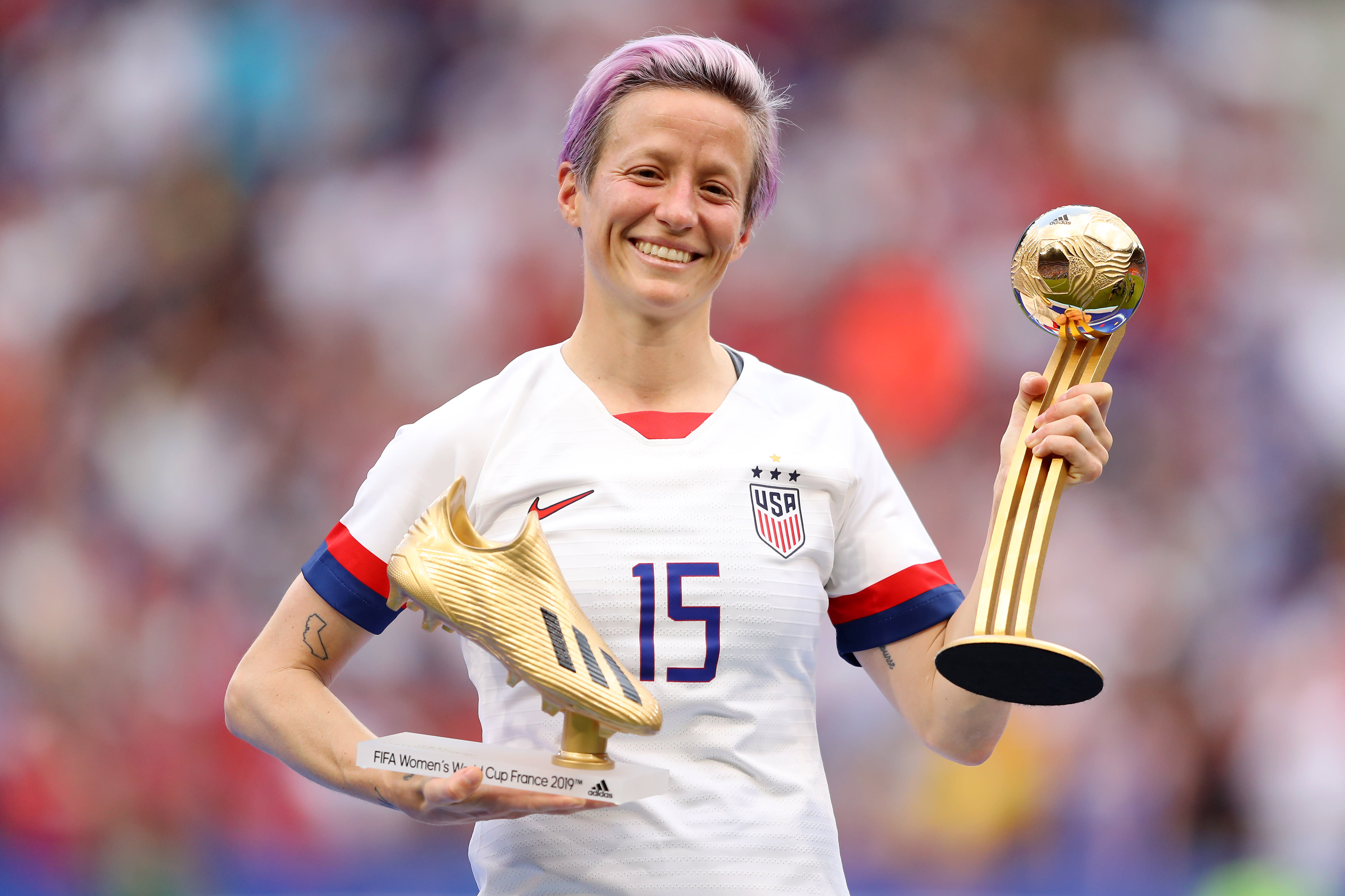 Megan Rapinoe "We don't know how to quit"