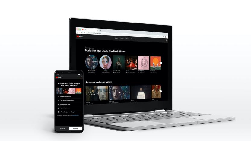 YouTube Music transfer tool